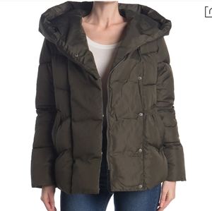 Lucky Brand Army Puffer Jacket. LARGE